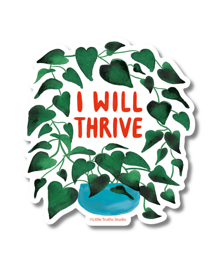 I Will Thrive Sticker sticker Little Truths Studio 