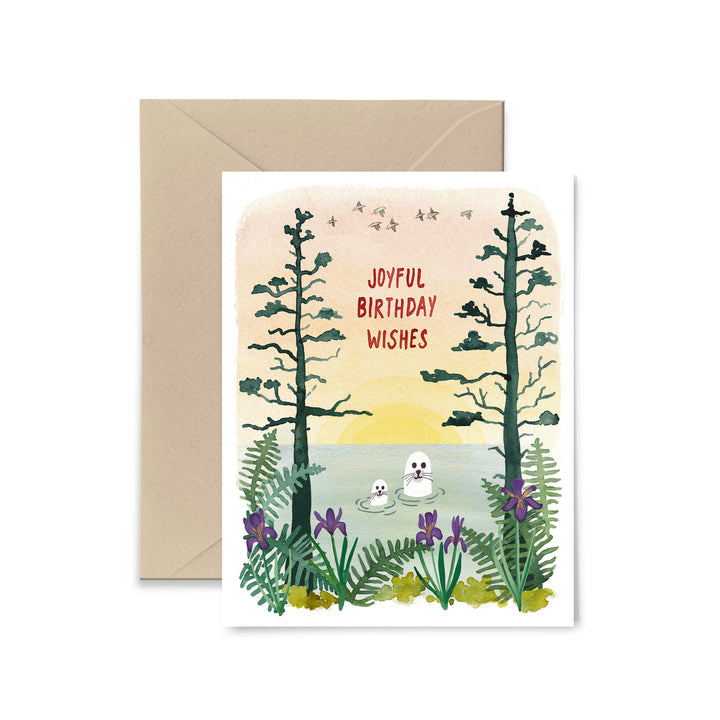 Joyful Birthday Wishes Card