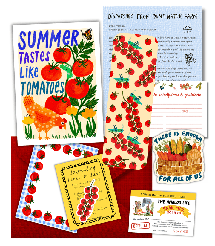 June 2026 Snail Mail Bundle snail mail bundle Little Truths Studio 