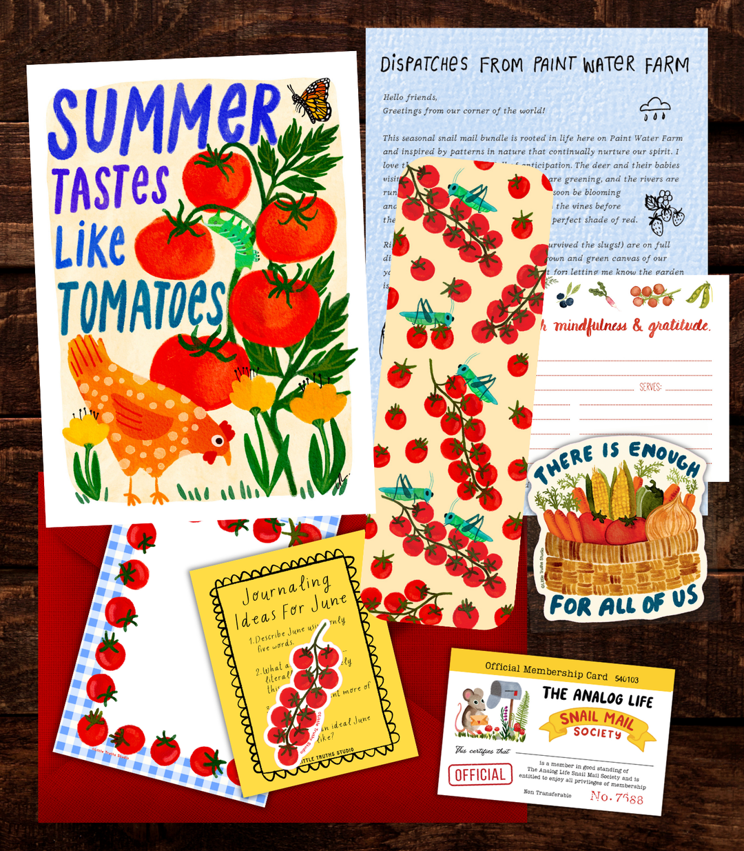June 2026 Snail Mail Bundle