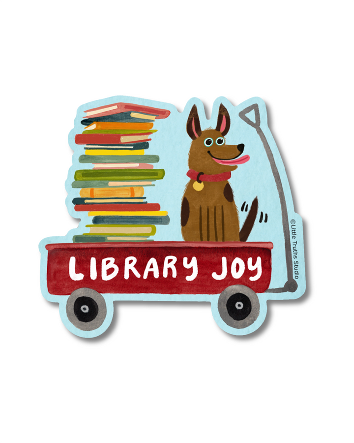 Library Joy Sticker