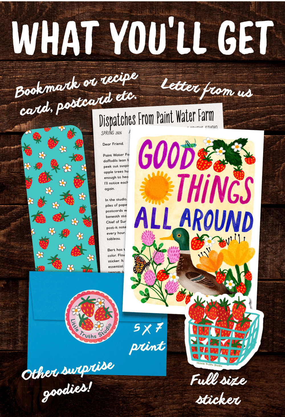 Little Truths Monthly Snail Mail Subscription (Domestic) mail subscription Little Truths Studio 