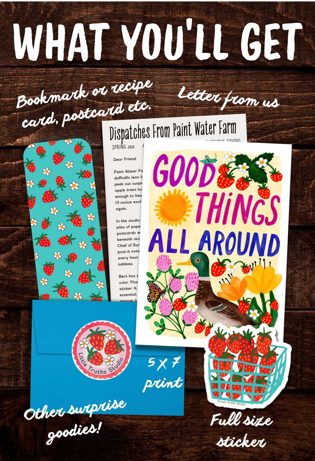 Little Truths Monthly Snail Mail Subscription (Domestic) mail subscription Little Truths Studio 