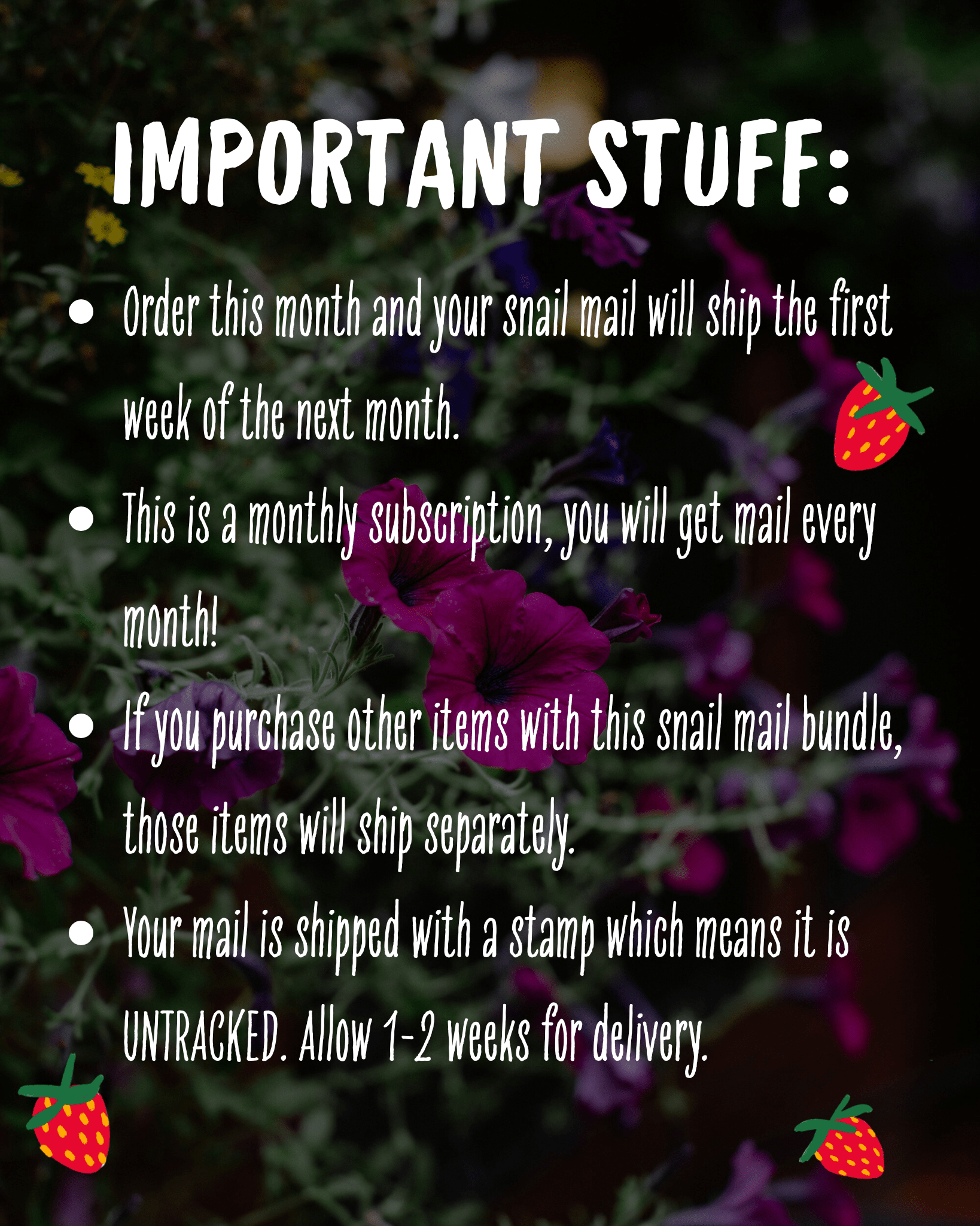 Little Truths Monthly Snail Mail Subscription (Domestic) mail subscription Little Truths Studio 