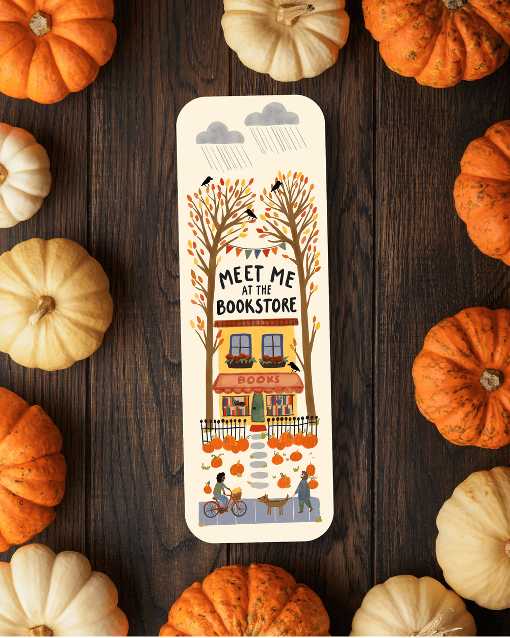 Meet Me At The Bookstore Bookmark Bookmark Little Truths Studio 