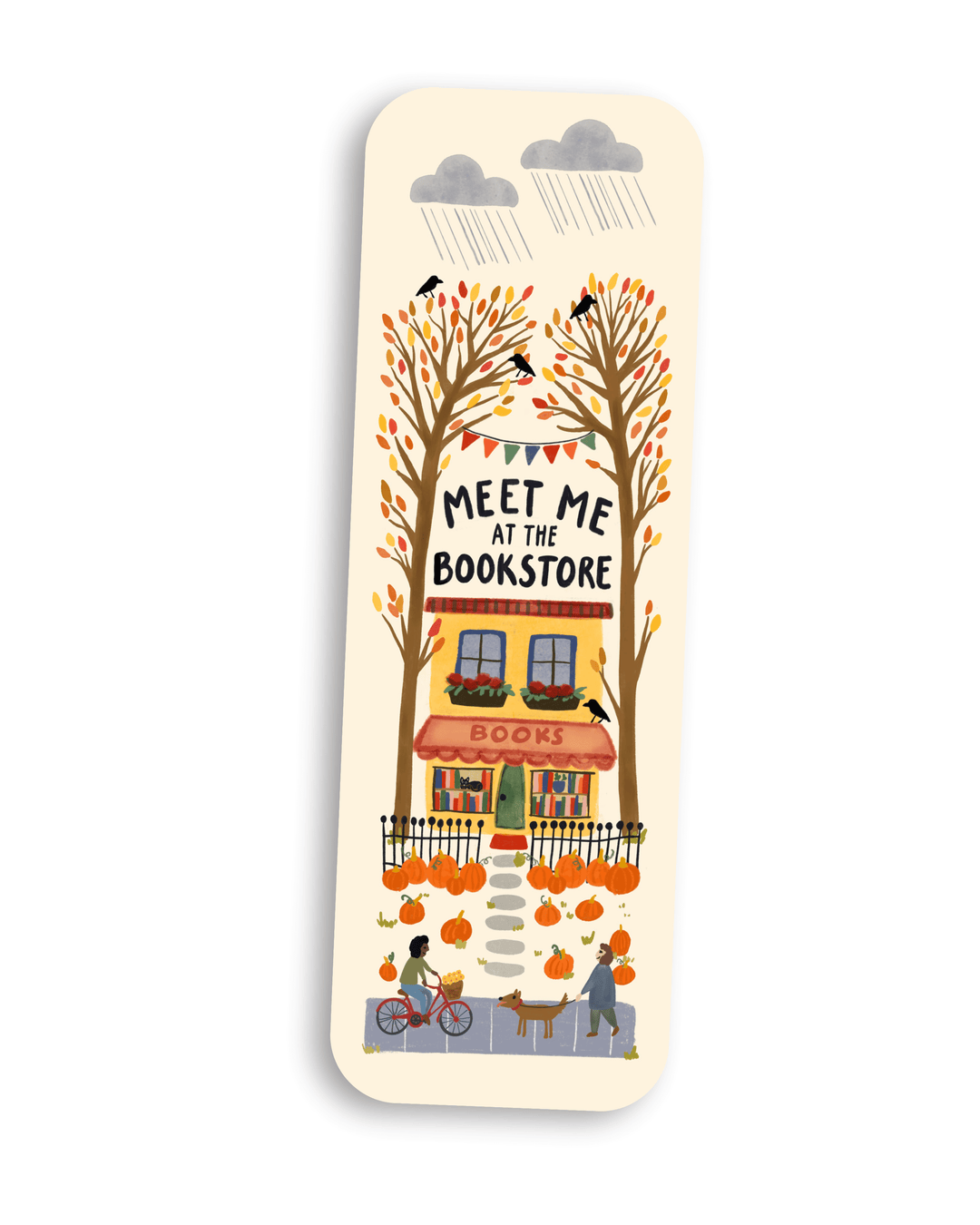 Meet Me At The Bookstore Bookmark Bookmark Little Truths Studio 