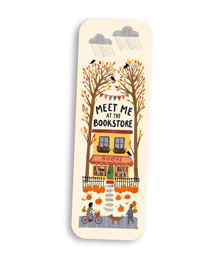 Meet Me At The Bookstore Bookmark Bookmark Little Truths Studio 