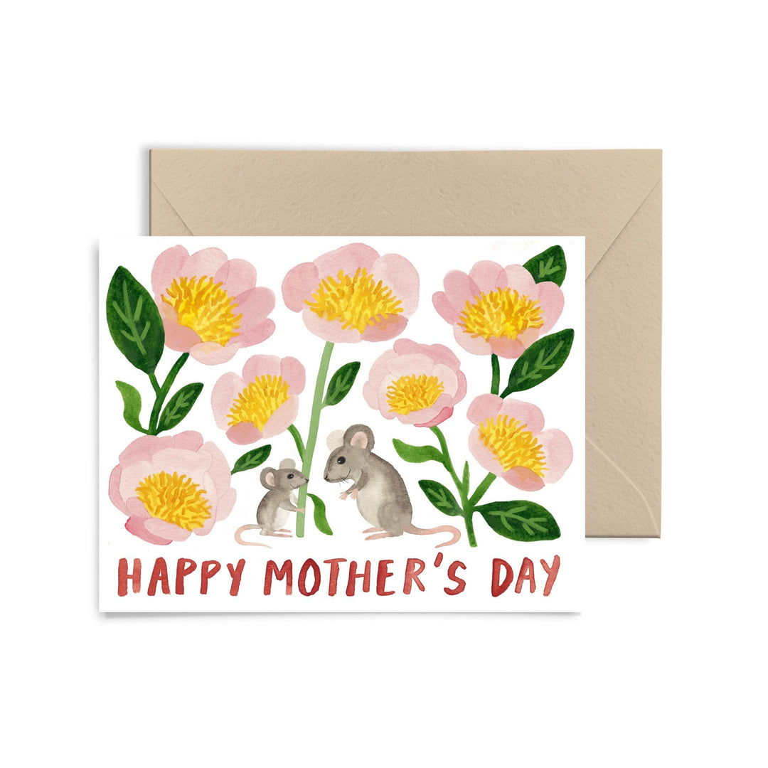Mouse Mother's Day Card Greeting Card Little Truths Studio 