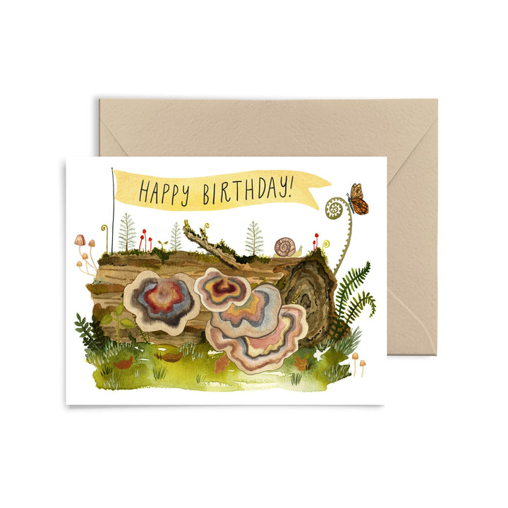 Nurse Log Birthday Card Greeting Card Little Truths Studio 