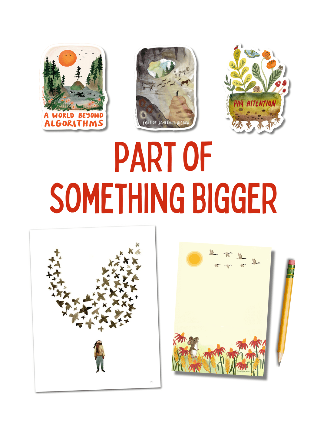 Part of Something Bigger Bundle gift bundle Little Truths Studio 