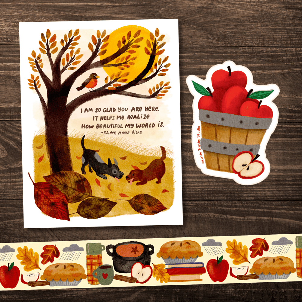 Pink Halloween Washi Tape Washi Tape Little Truths Studio 