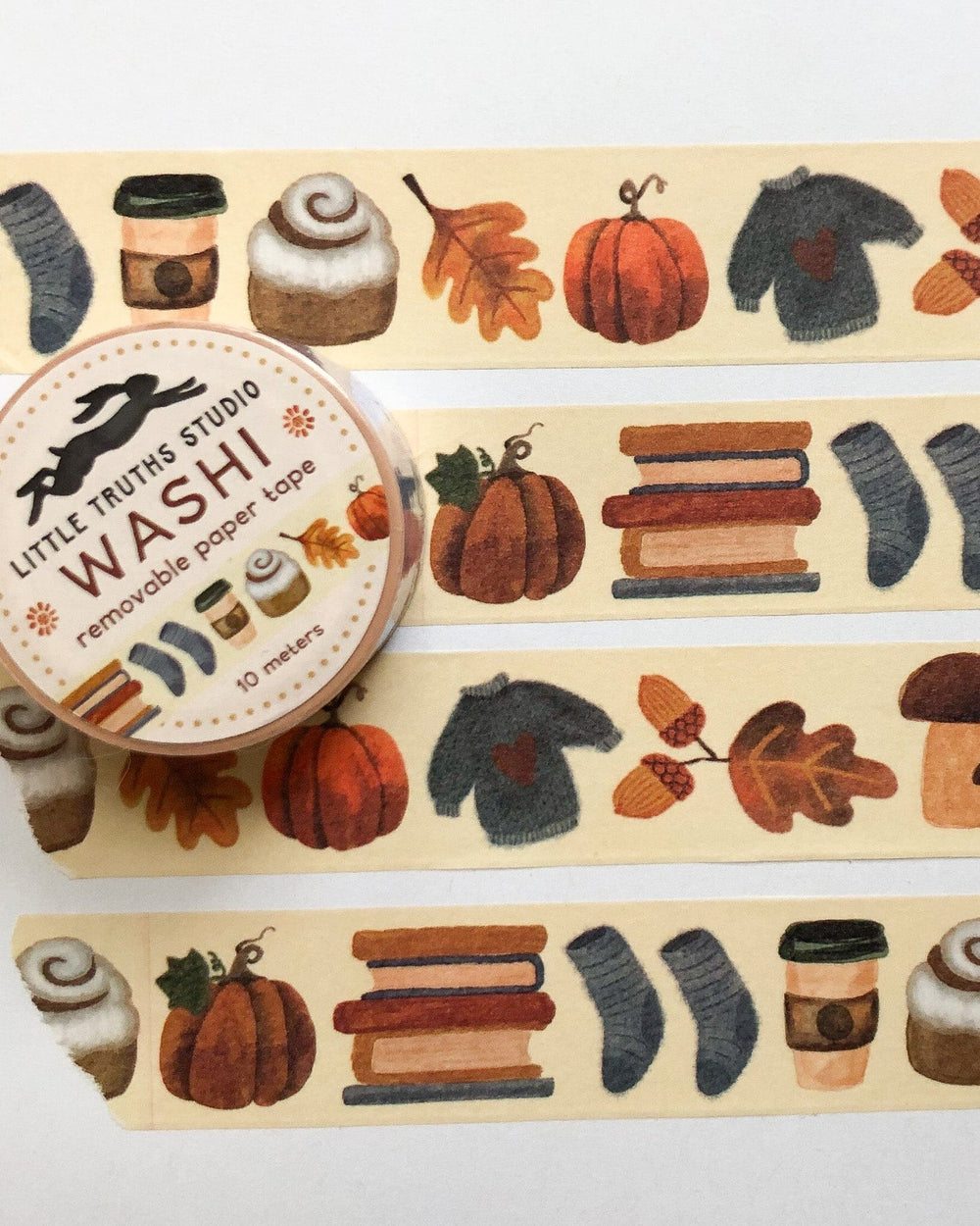 Pumpkin Spice Washi Tape Washi Tape Little Truths Studio 