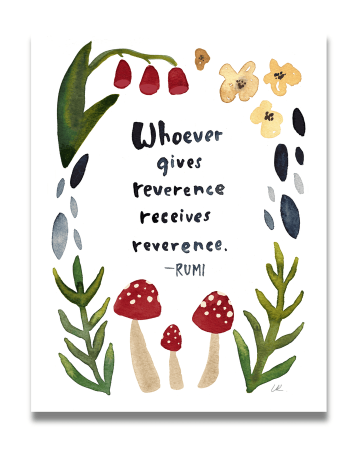 Reverence Art Print Art Prints Little Truths Studio 