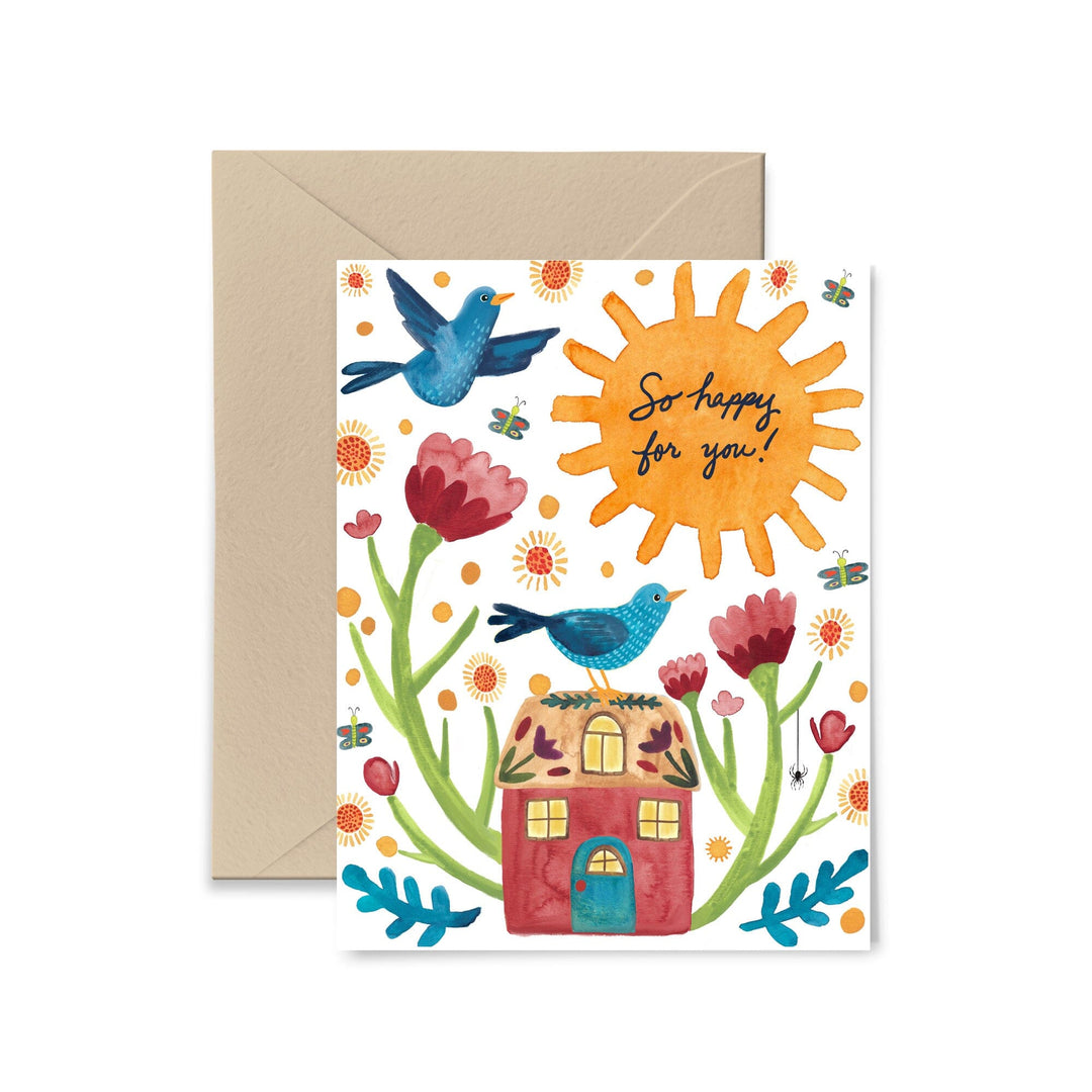 So Happy For You Greeting Card Greeting Card Little Truths Studio 