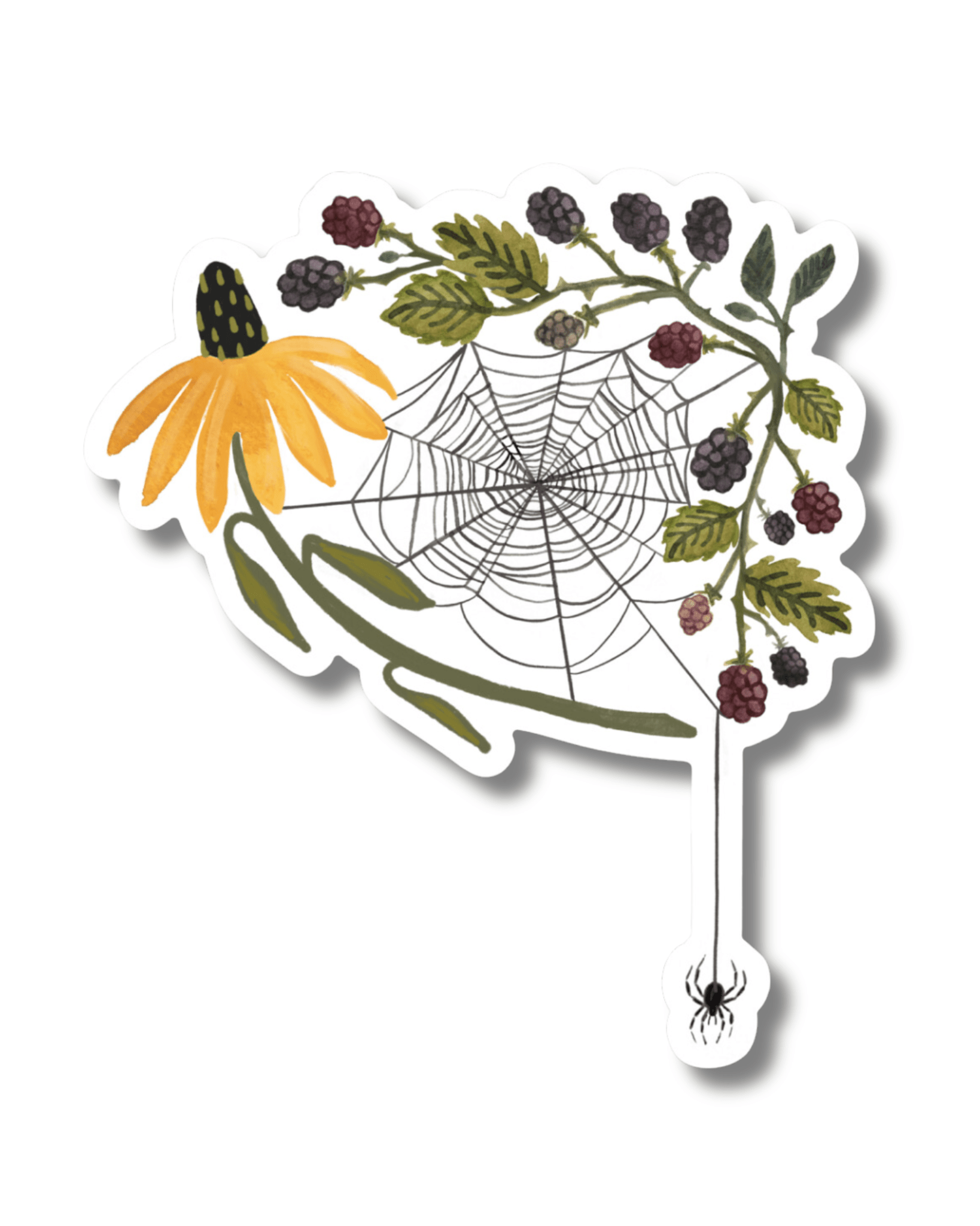 Spiderweb Sticker – Little Truths Studio