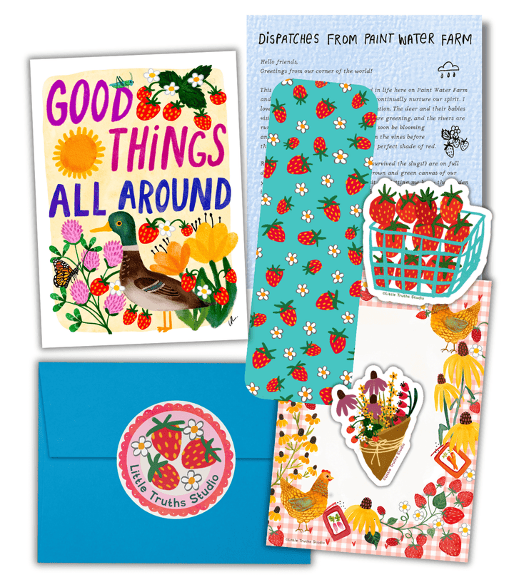 Spring Snail Mail Bundle snail mail bundle Little Truths Studio 