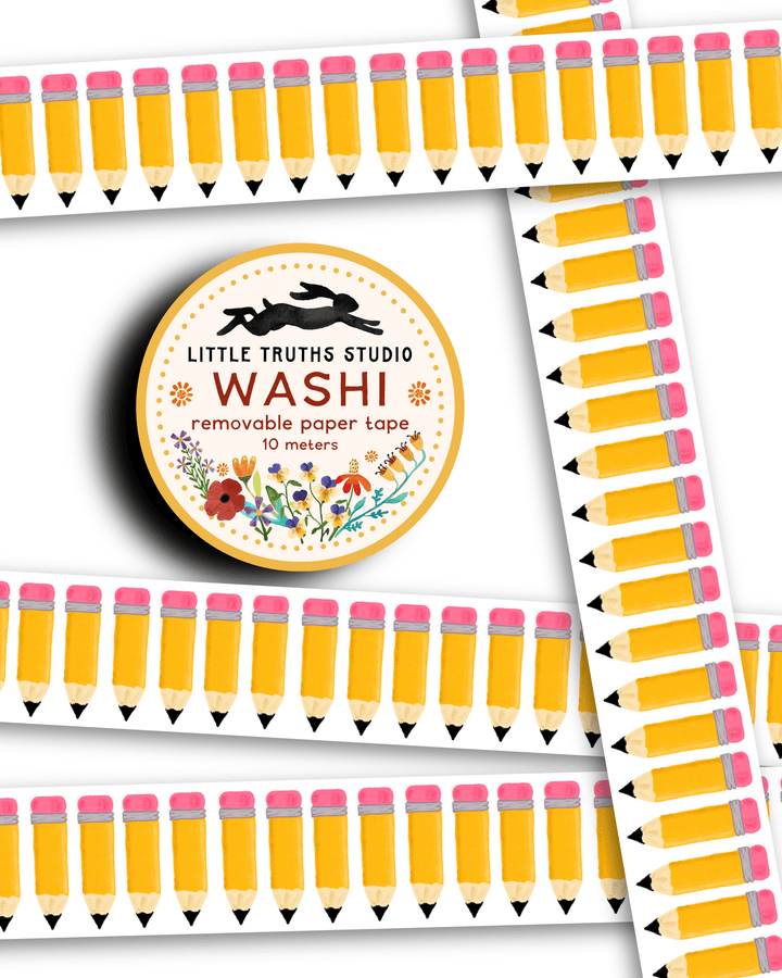 Stubby Pencils Washi Tape Washi Tape Little Truths Studio 