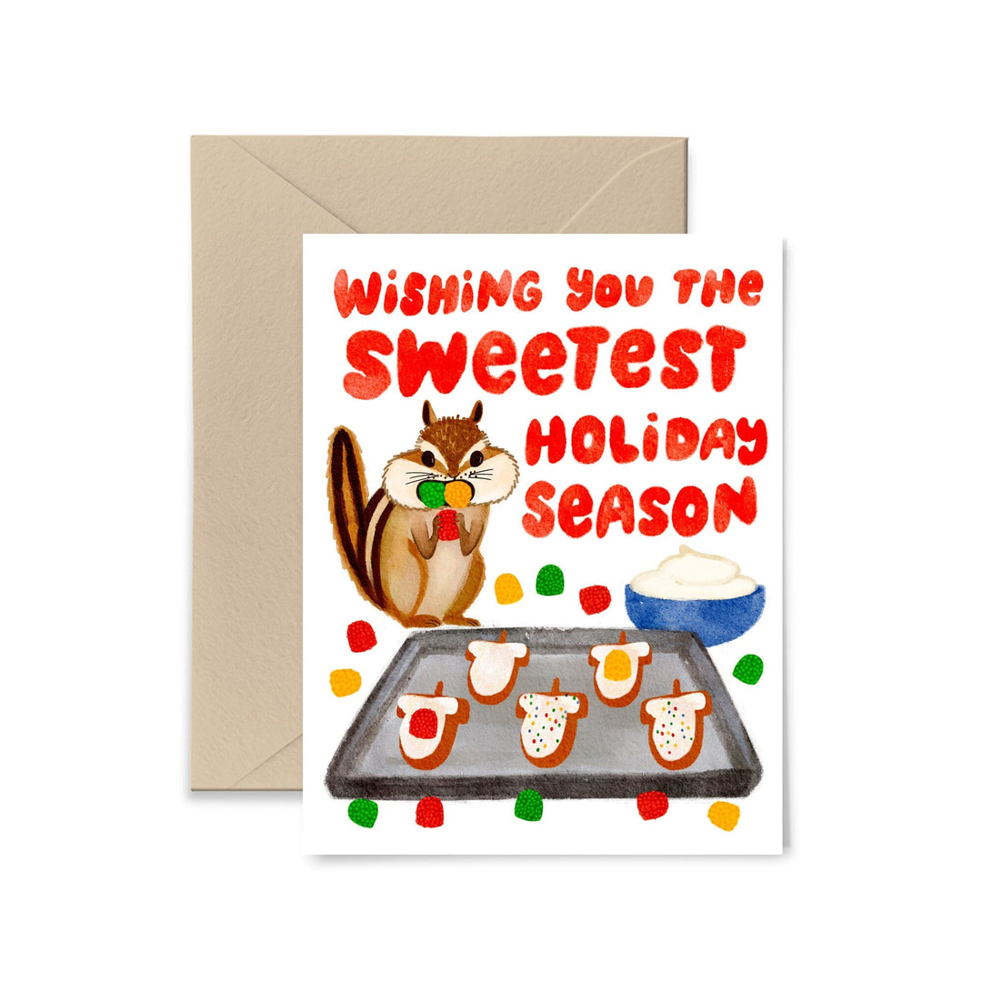 Sweetest Holiday Season Card Greeting Card Little Truths Studio 