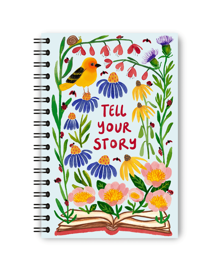 Tell Your Story Spiral Notebook PRE-ORDER Notebook Little Truths Studio 