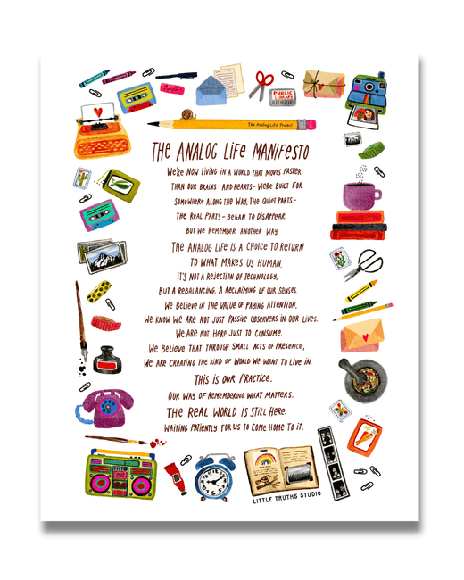 The Analog Life Manifesto