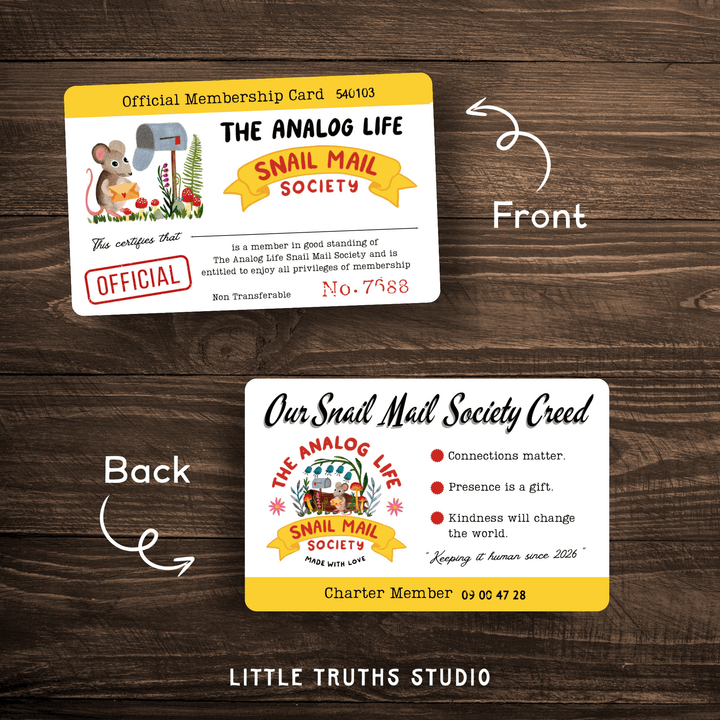 The Analog Life Project Starter Bundle gift bundle Little Truths Studio 