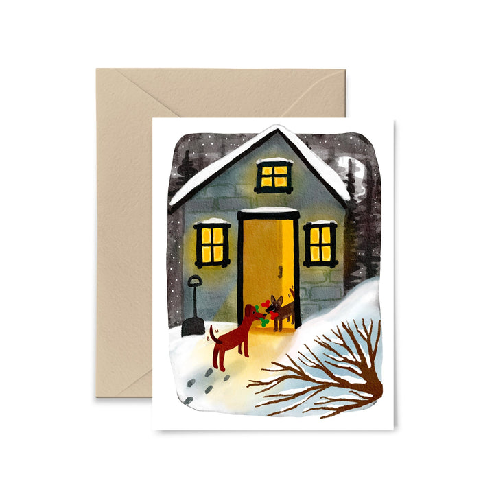 The Gift Exchange Greeting Card Greeting Card Little Truths Studio 