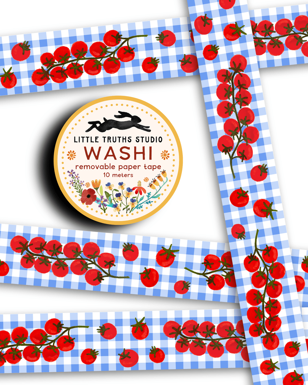 Tomato Vines Washi Tape Washi Tape Little Truths Studio 