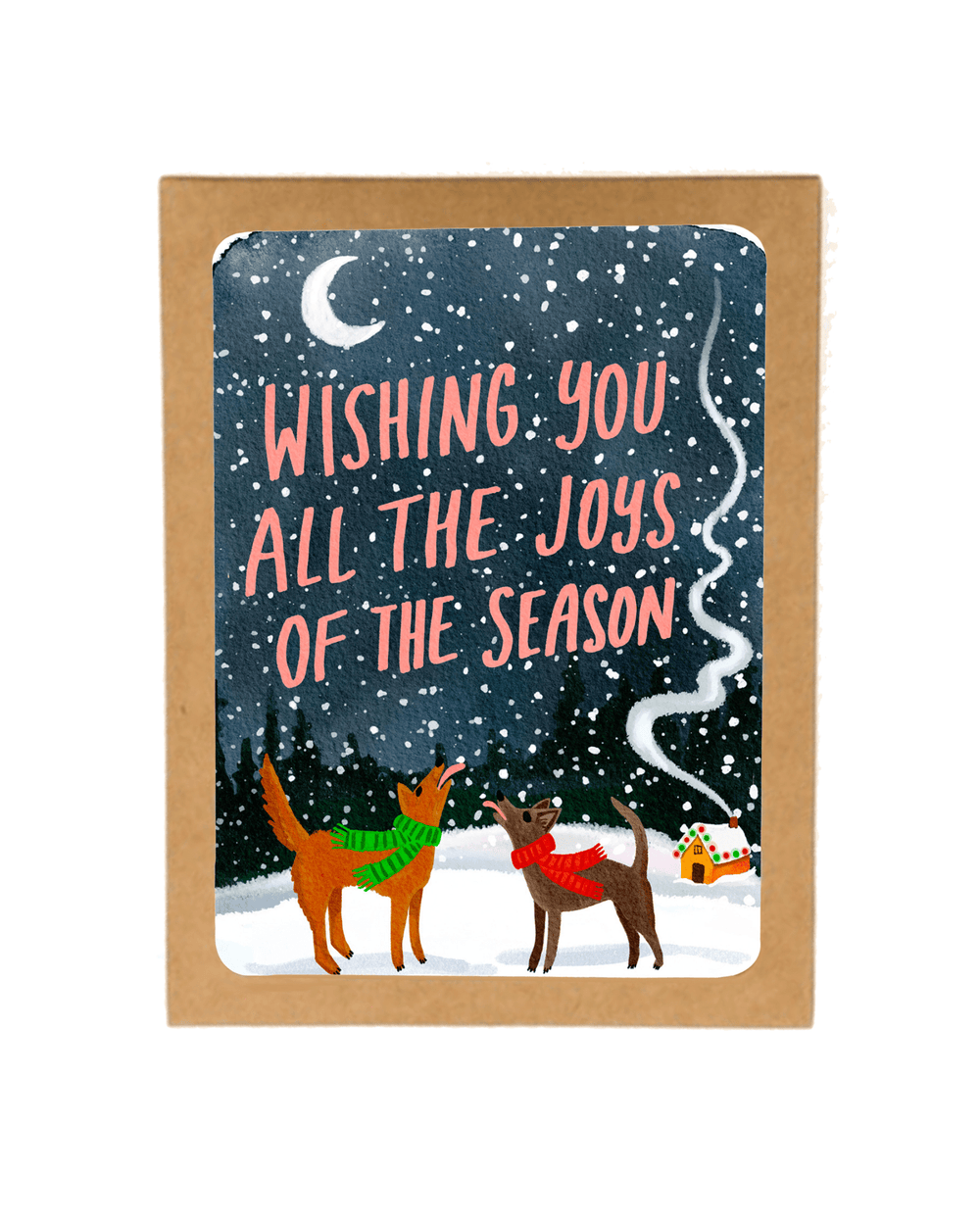 Wishing You All The Joys Of The Season Holiday Card Set Greeting Card Set Little Truths Studio 