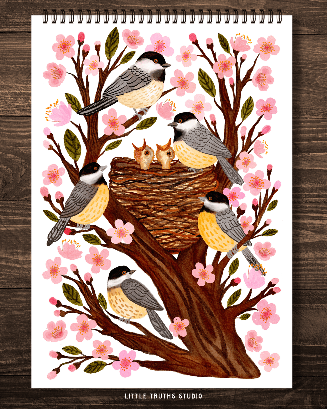Woodland Magic 2026 Wall Calendar PRE ORDER Calendar Little Truths Studio 