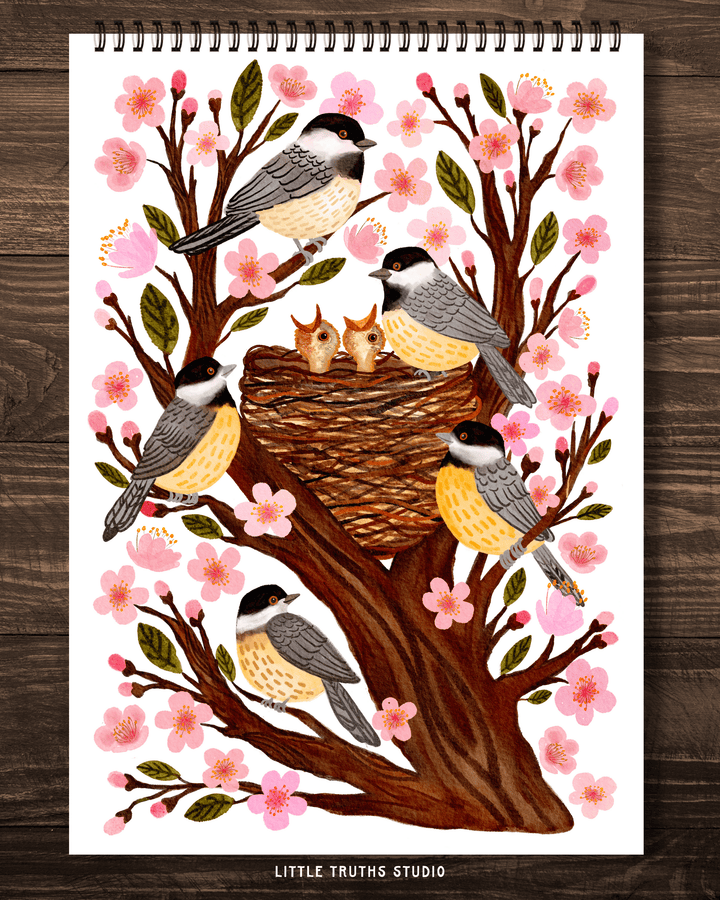 Woodland Magic 2026 Wall Calendar PRE ORDER Calendar Little Truths Studio 