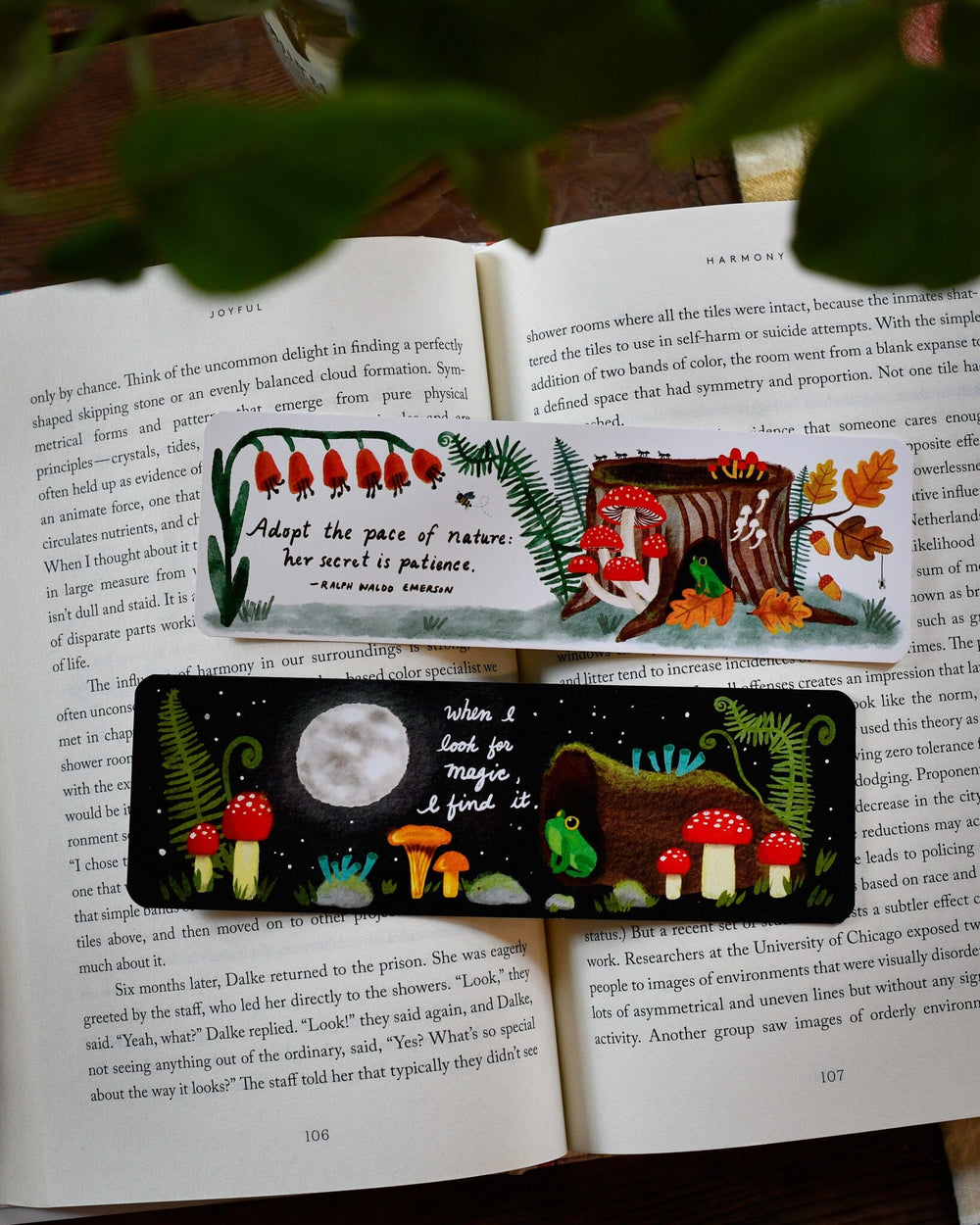 Woodland Magic Bookmark Set Bookmark Little Truths Studio 