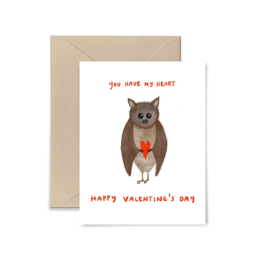 You Have My Heart Valentine Card Greeting Card Little Truths Studio 