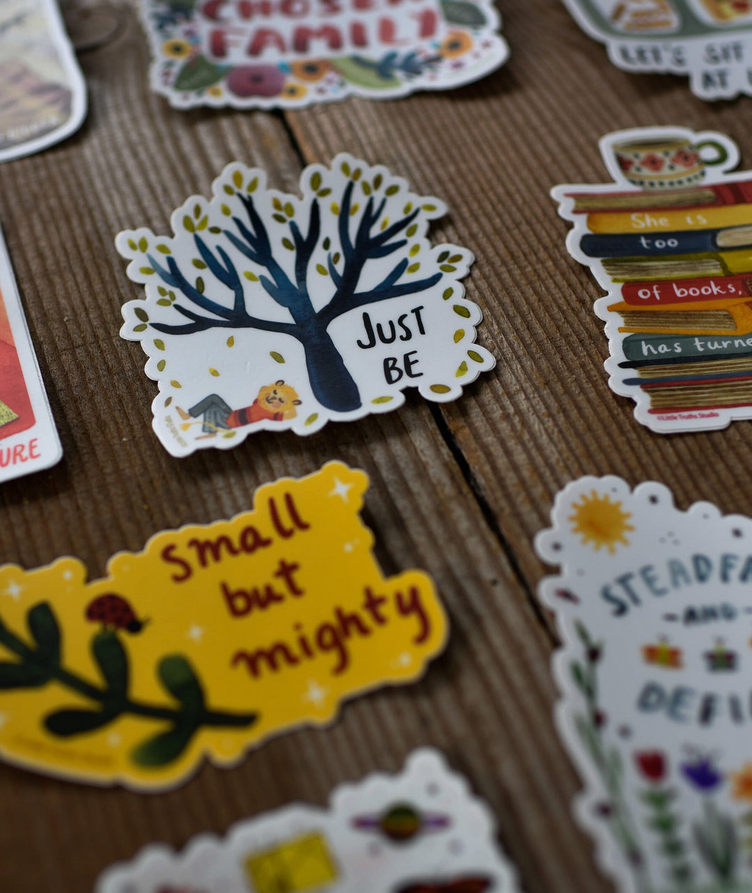 Grab Sticker Message 10 Sticker Grab Bag – Little Truths Studio