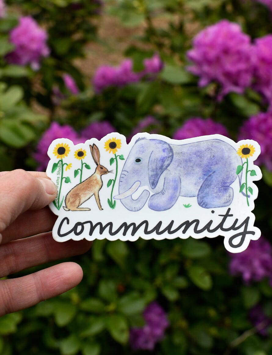 Community Sticker – Little Truths Studio
