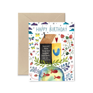 Divine Things Birthday Greeting Card Greeting Card Little Truths Studio 