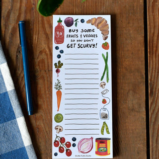 Don't Get Scurvy Notepad Notepad Little Truths Studio 