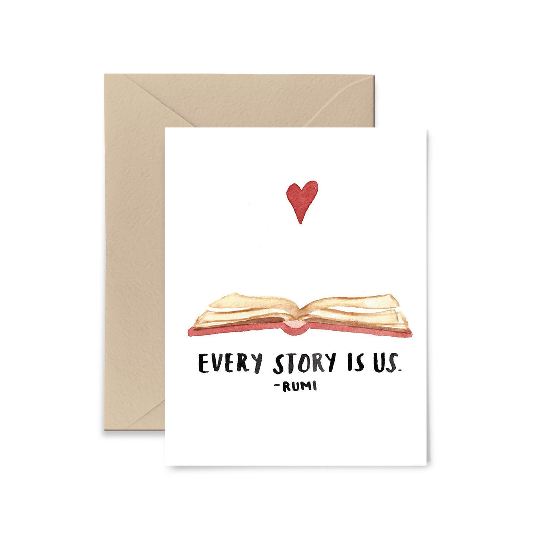 Every Story Is Us Greeting Card Greeting Card Little Truths Studio 