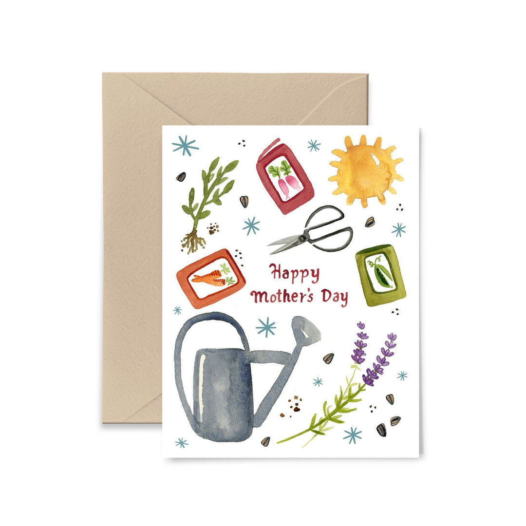 Gardening Mother's Day Card Greeting Card Little Truths Studio 