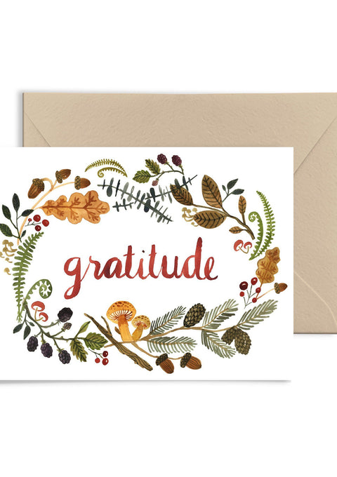 Gratitude Card Greeting Card Little Truths Studio 