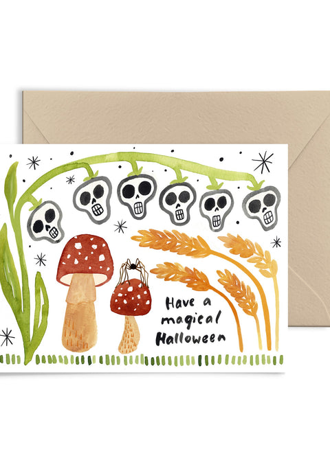 Have a Magical Halloween Greeting Card Greeting Card Little Truths Studio 