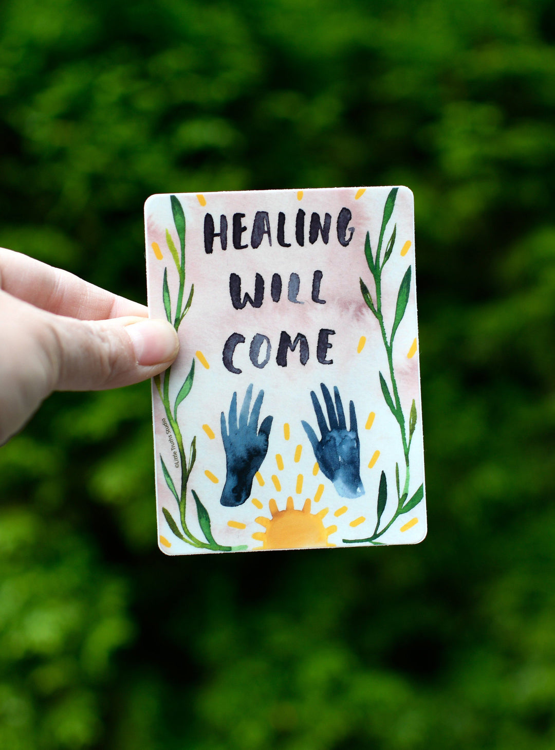 Healing Will Come Sticker sticker Little Truths Studio 