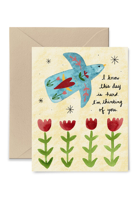 I Know This Day Is Hard Greeting Card Greeting Card Little Truths Studio 