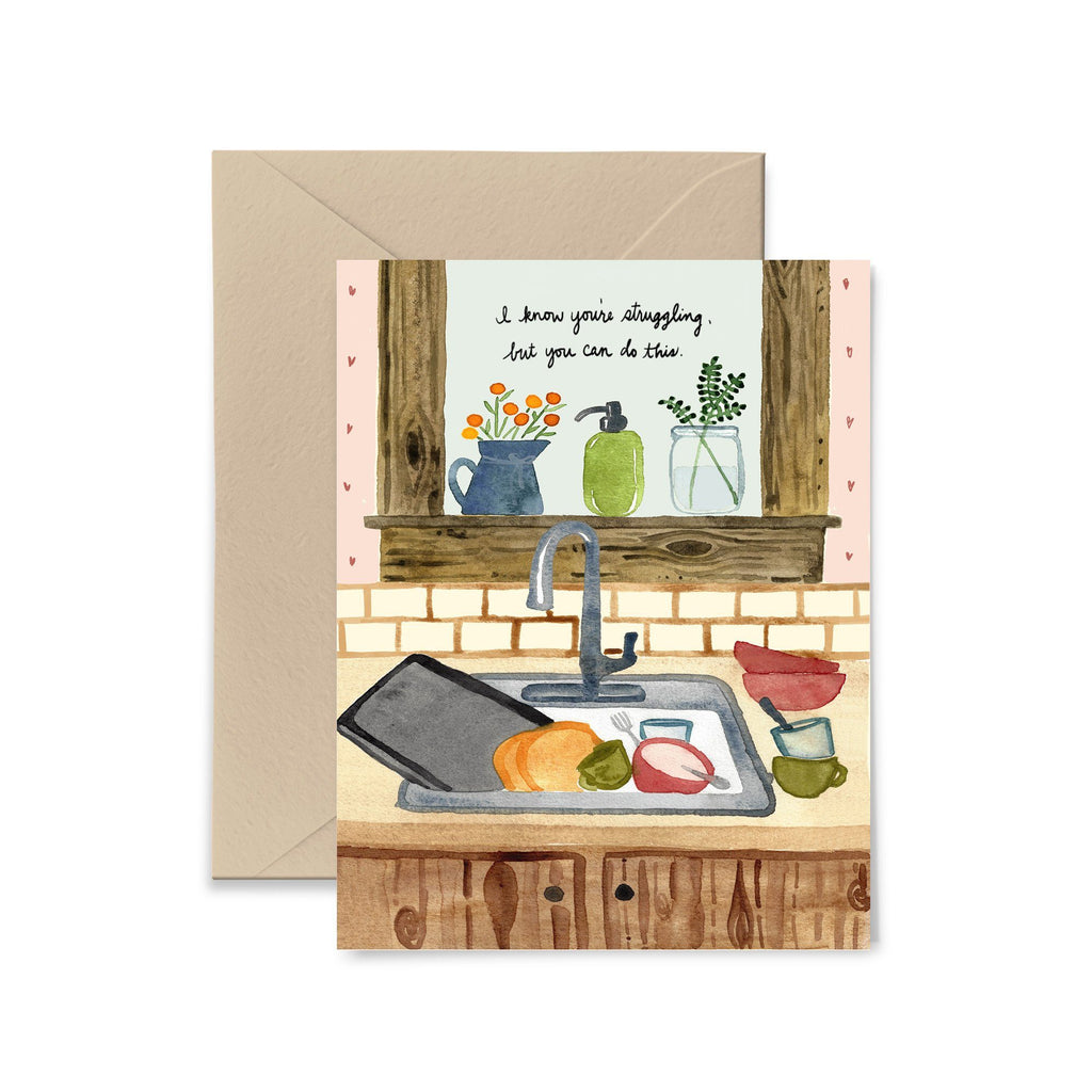 I Know You're Struggling Greeting Card Greeting Card Little Truths Studio 