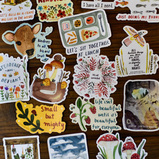 Just Doing My Thing Vinyl Sticker sticker Little Truths Studio 