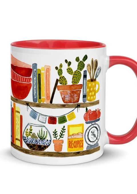 Kitchen Shelves Mug mug Little Truths Studio 