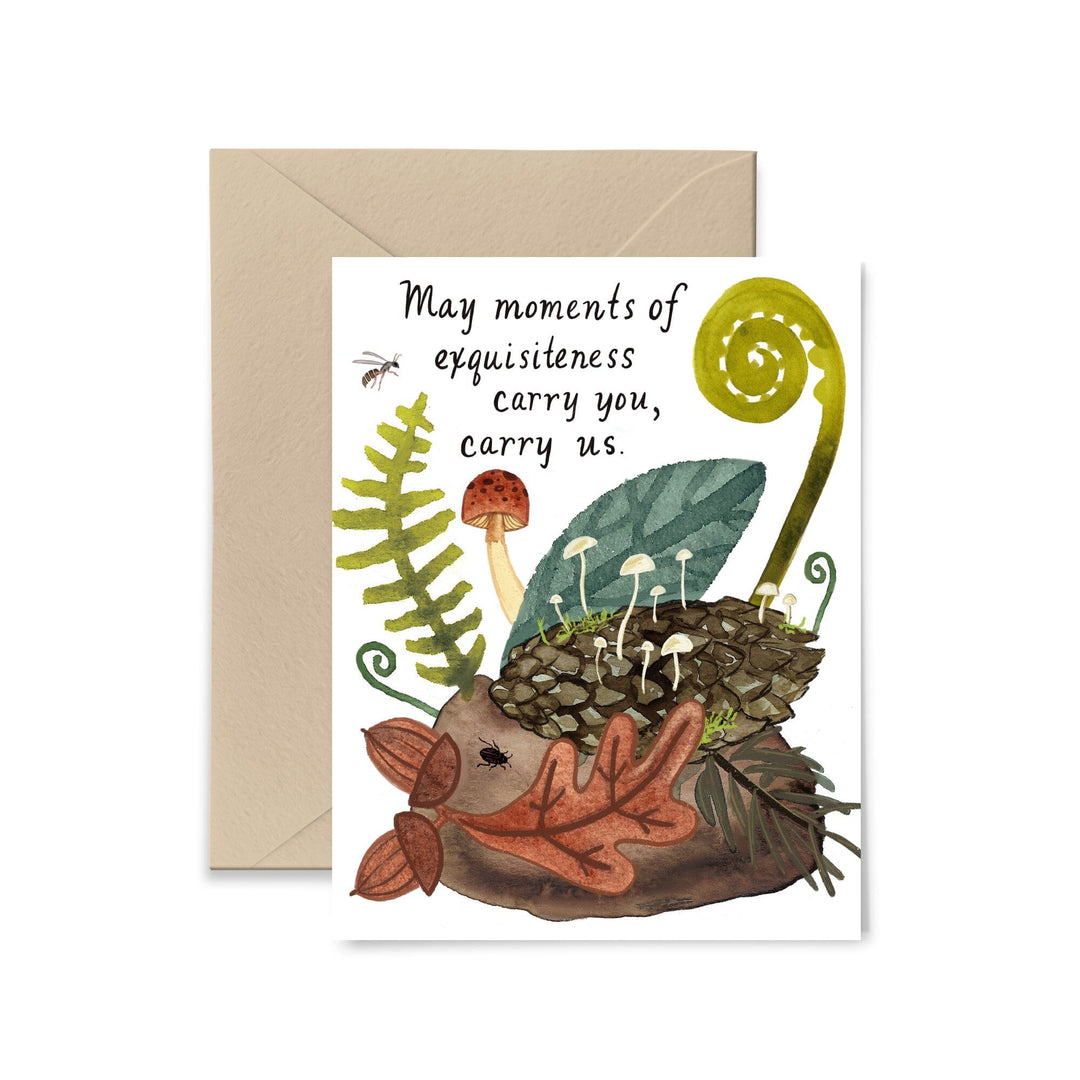 Moments of Exquisiteness Greeting Card Greeting Card Little Truths Studio 
