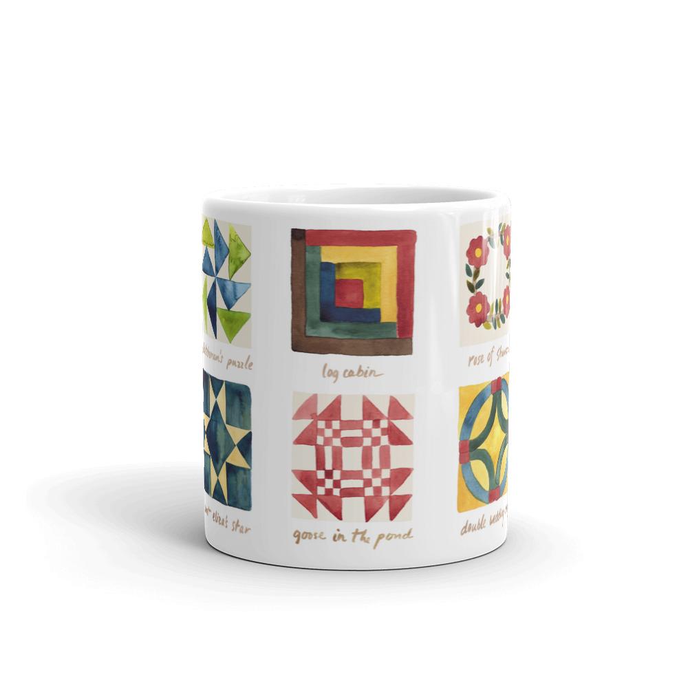 Quilt Study Mug mug Little Truths Studio 