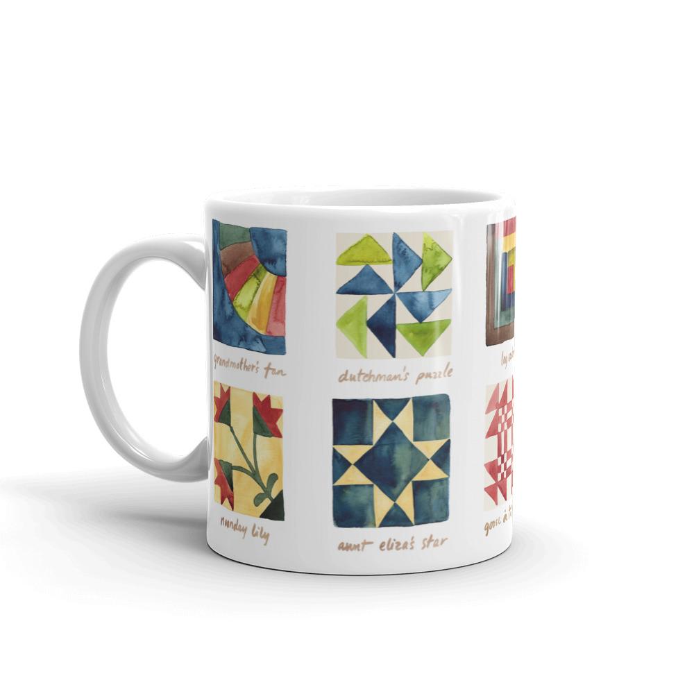 Quilt Study Mug mug Little Truths Studio 