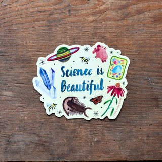 Science Is Beautiful Sticker sticker Little Truths Studio 