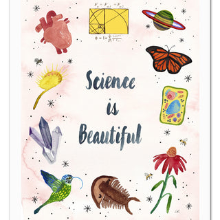 Science is Beautiful Art Print